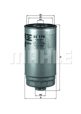 Kraftstofffilter KNECHT KC179