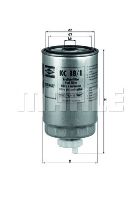 Kraftstofffilter KNECHT KC181 2