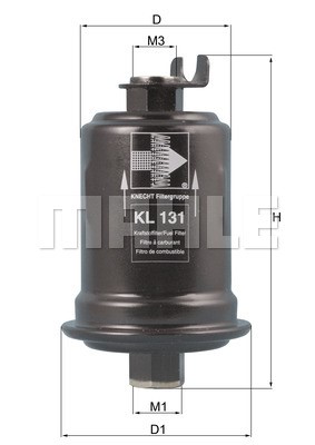 Kraftstofffilter KNECHT KL131