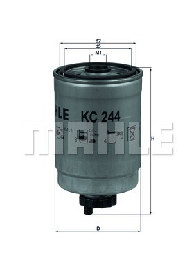Kraftstofffilter KNECHT KC244