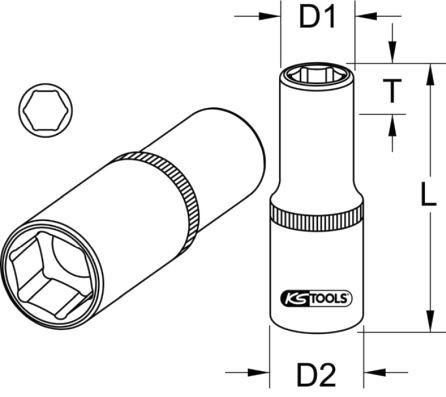 Rohr-/Wasserpumpenzange KS TOOLS BT064900 5