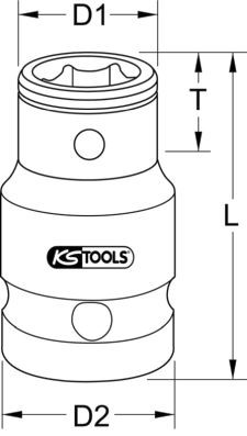 Steckschlüsseleinsatz KS TOOLS BT022885 2