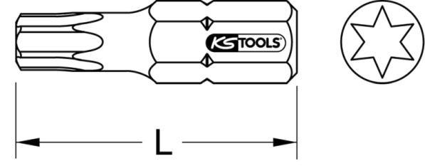 Doppel-Gabelschlüssel KS TOOLS BT010904 5