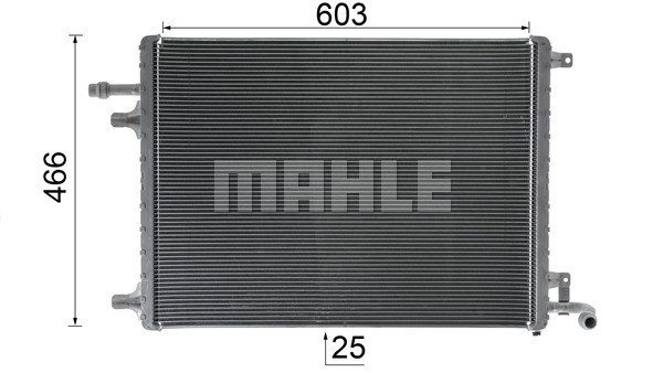 Niedertemperaturkühler, Ladeluftkühler MAHLE CIR29000P 10