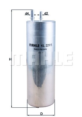 Kraftstofffilter MAHLE KL229/5