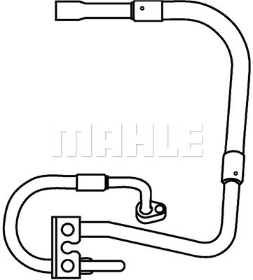 Hochdruck-/Niederdruckleitung, Klimaanlage MAHLE AP79000P