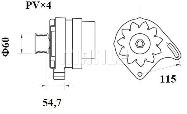 Generator MAHLE MG360 2