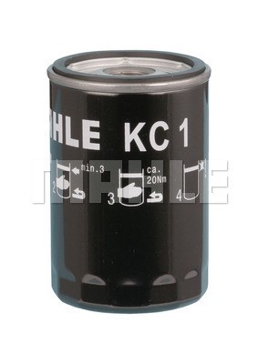 Kraftstofffilter MAHLE KC1 2