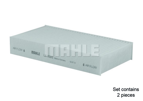 Filter, Innenraumluft MAHLE LA168/S 2