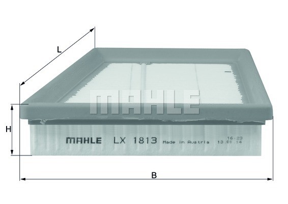 Luftfilter MAHLE LX1813