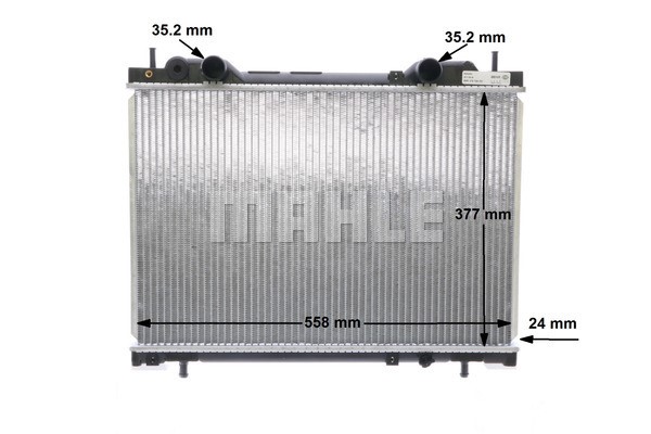 Kühler, Motorkühlung MAHLE CR656000S 12