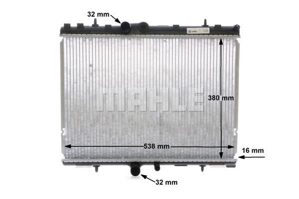 Kühler, Motorkühlung MAHLE CR1501000S 13