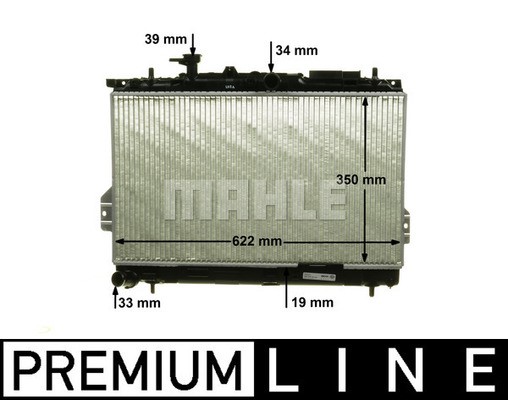 Kühler, Motorkühlung MAHLE CR1292000P