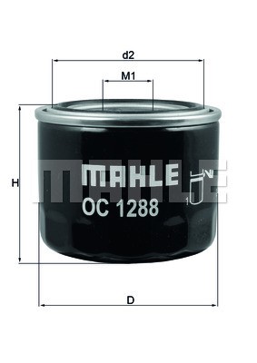 Ölfilter MAHLE OC1288