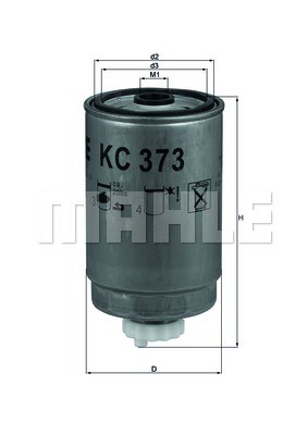Kraftstofffilter MAHLE KC373