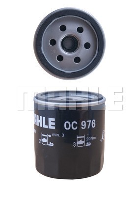 Ölfilter MAHLE OC976 2