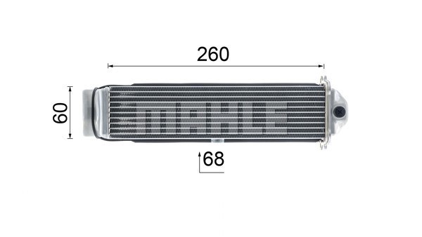 Ladeluftkühler MAHLE CI481000P 10