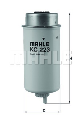 Kraftstofffilter MAHLE KC223