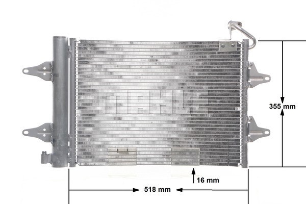 Kondensator, Klimaanlage MAHLE AC359000S 3