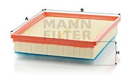Luftfilter MANN-FILTER C29168