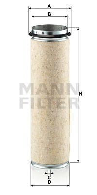 Sekundärluftfilter MANN-FILTER CF1200