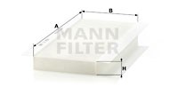 Filter, Innenraumluft MANN-FILTER CU3554
