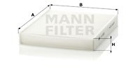 Filter, Innenraumluft MANN-FILTER CU25332