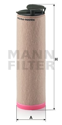 Sekundärluftfilter MANN-FILTER CF610