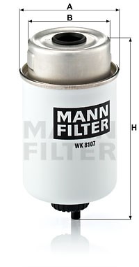 Kraftstofffilter MANN-FILTER WK8107