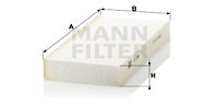 Filter, Innenraumluft MANN-FILTER CU2642