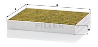 Filter, Innenraumluft MANN-FILTER FP24024