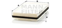 Filter, Innenraumluft MANN-FILTER CU2534