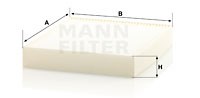 Filter, Innenraumluft MANN-FILTER CU28009