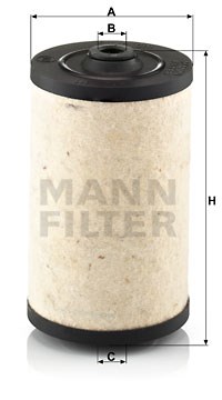 Kraftstofffilter MANN-FILTER BFU811