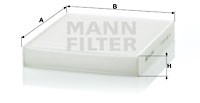 Filter, Innenraumluft MANN-FILTER CU2440