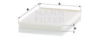 Filter, Innenraumluft MANN-FILTER CU24027