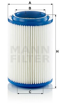Luftfilter MANN-FILTER C16006