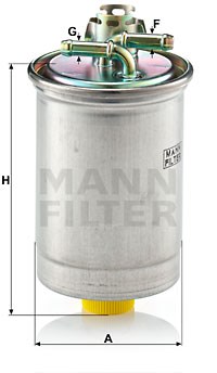 Kraftstofffilter MANN-FILTER WK823