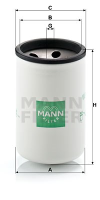 Ölfilter MANN-FILTER W925