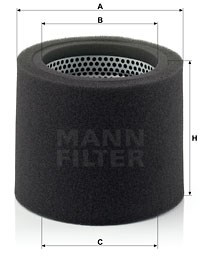 Luftfilter MANN-FILTER CS17110