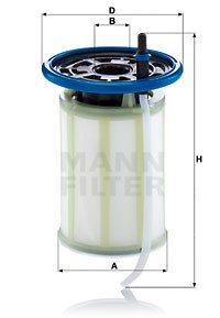 Kraftstofffilter MANN-FILTER PU7019