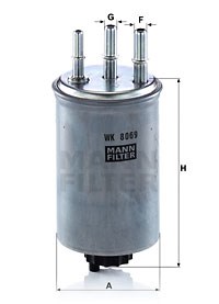 Kraftstofffilter MANN-FILTER WK8069