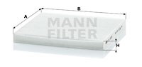 Filter, Innenraumluft MANN-FILTER CU2035