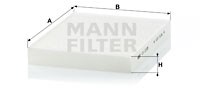 Filter, Innenraumluft MANN-FILTER CU2335
