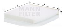 Filter, Innenraumluft MANN-FILTER CU29010
