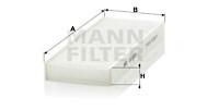 Filter, Innenraumluft MANN-FILTER CU2623