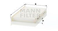 Filter, Innenraumluft MANN-FILTER CU210052