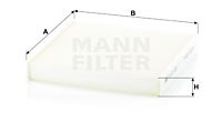Filter, Innenraumluft MANN-FILTER CU22029