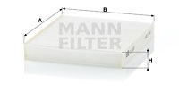 Filter, Innenraumluft MANN-FILTER CU19001