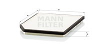 Filter, Innenraumluft MANN-FILTER CU2525